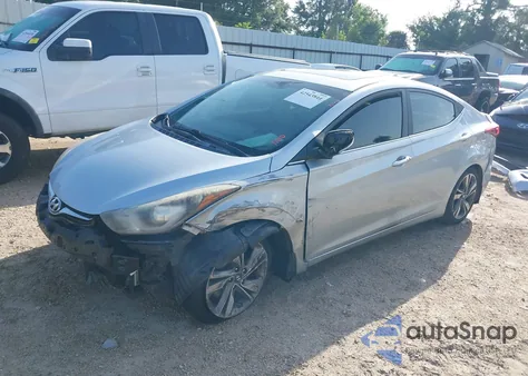 2014 Hyundai Elantra Se/Sport/Limited from USA, damaged, VIN 5NPDH4AE2EH488812